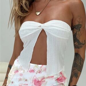 Princess Polly Mani Top White